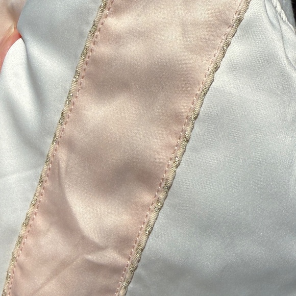 VTG Vans California Satin BomberJacket Tiger Floral Embroidery‎ Pink Womans SZ S - Picture 8 of 16